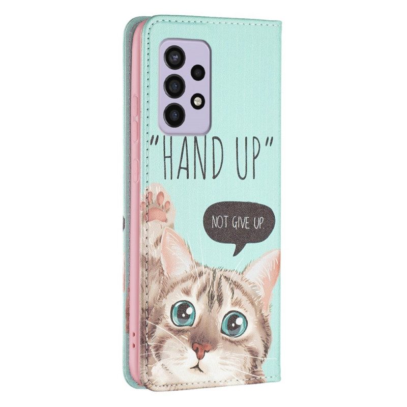 Schutzhülle Für Samsung Galaxy A33 5G Flip Case Hand-up