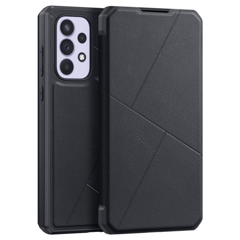 Schutzhülle Für Samsung Galaxy A33 5G Flip Case Haut X-serie Dux Ducis