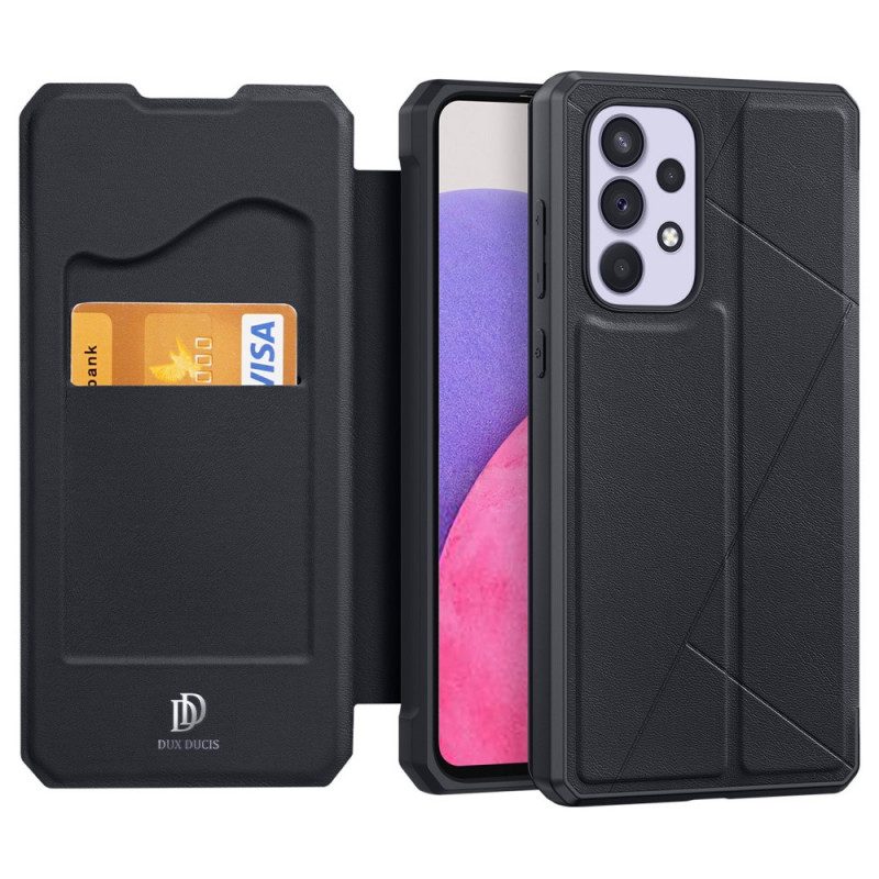 Schutzhülle Für Samsung Galaxy A33 5G Flip Case Haut X-serie Dux Ducis