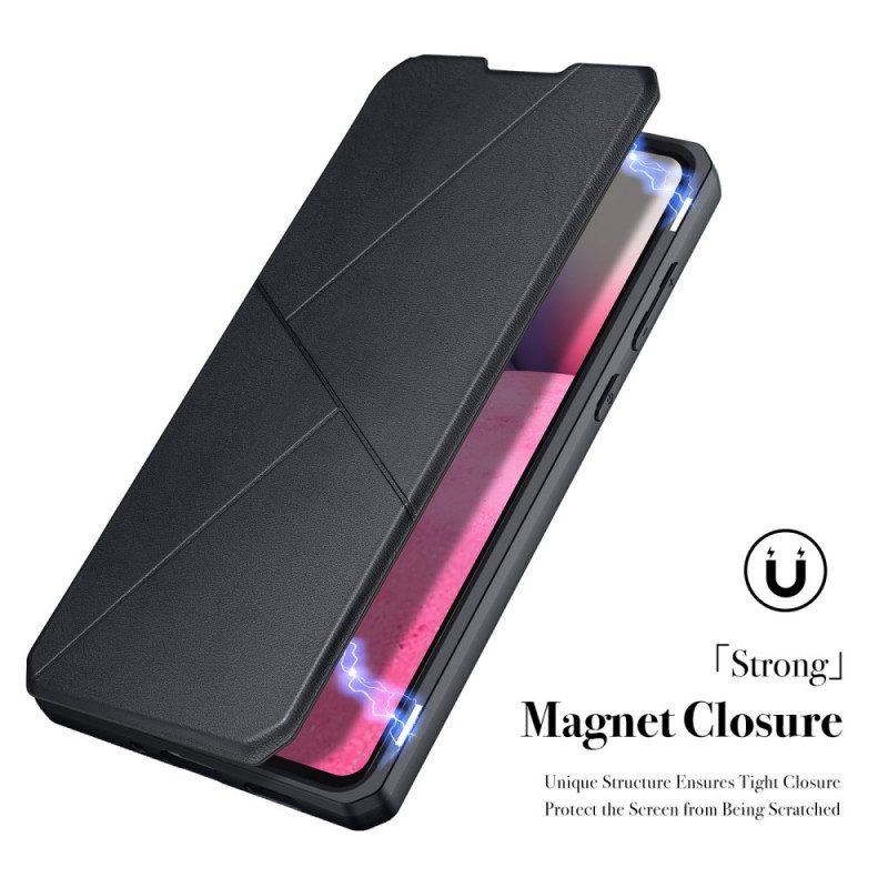 Schutzhülle Für Samsung Galaxy A33 5G Flip Case Haut X-serie Dux Ducis