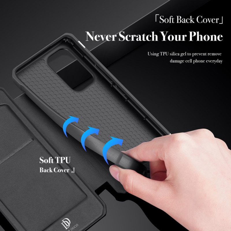 Schutzhülle Für Samsung Galaxy A33 5G Flip Case Haut X-serie Dux Ducis