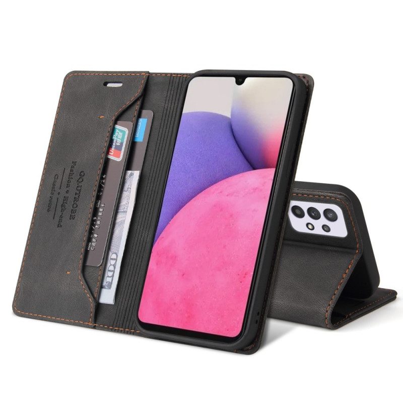 Schutzhülle Für Samsung Galaxy A33 5G Flip Case Kunstleder Gq.utrobe