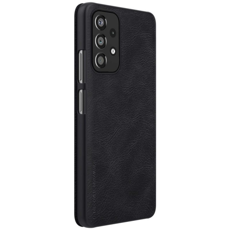 Schutzhülle Für Samsung Galaxy A33 5G Flip Case Nillkin Qin-serie