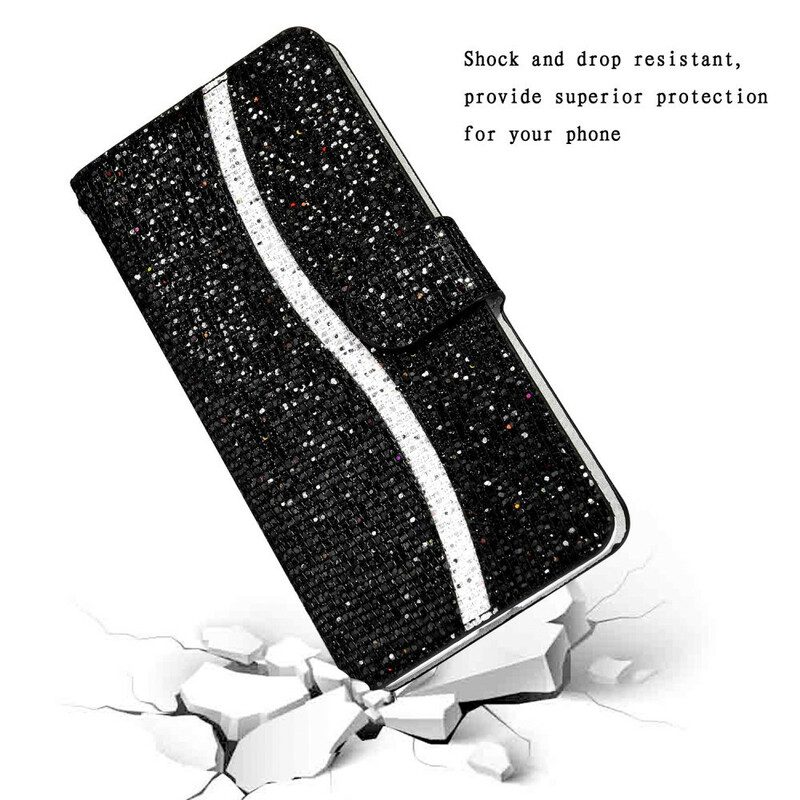 Flip Case Für Samsung Galaxy S20 Ultra Pailletten-s-design