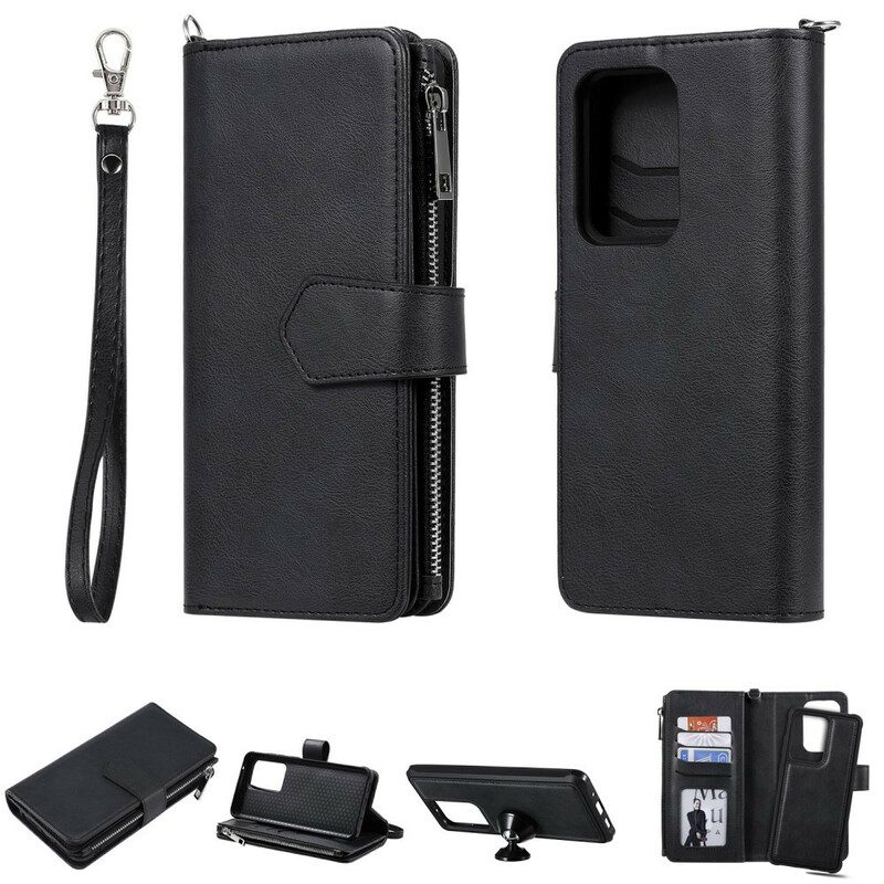 Hülle Flip Case Für Samsung Galaxy S20 Ultra Brieftasche Abnehmbare Geldbörse