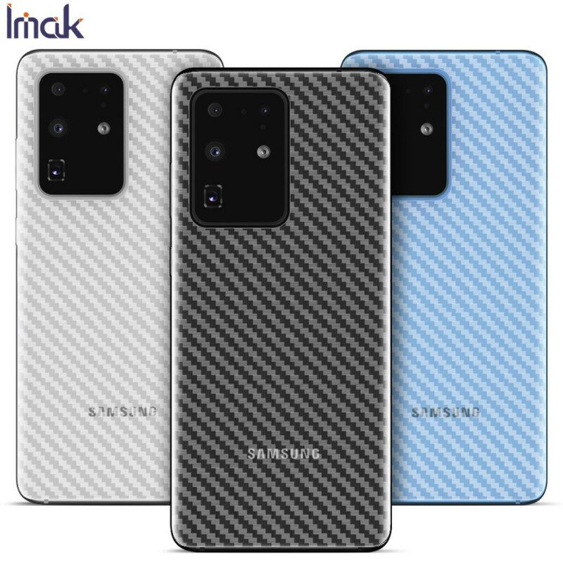 Rückseitenfolie Für Samsung Galaxy S20 Ultra Style Carbon Imak