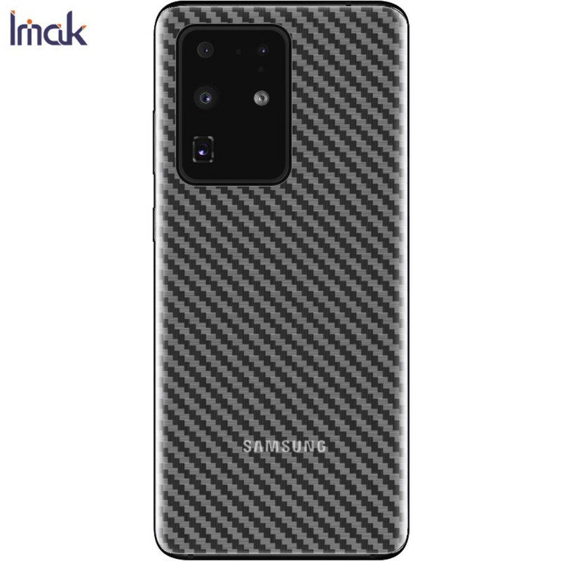 Rückseitenfolie Für Samsung Galaxy S20 Ultra Style Carbon Imak