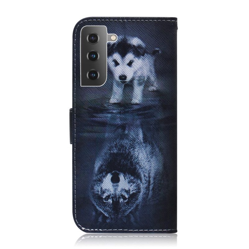 Flip Case Für Samsung Galaxy S22 5G Ernesto Der Wolf