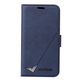 Flip Case Für Samsung Galaxy S22 5G Kunstleder Gq.utrobe