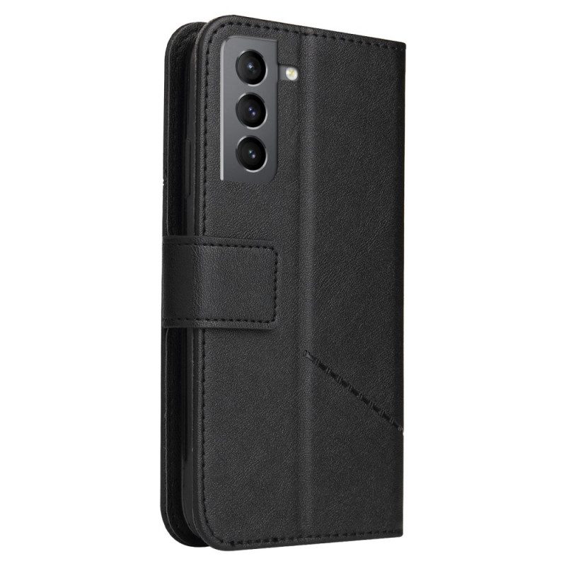 Flip Case Für Samsung Galaxy S22 5G Kunstleder Gq.utrobe