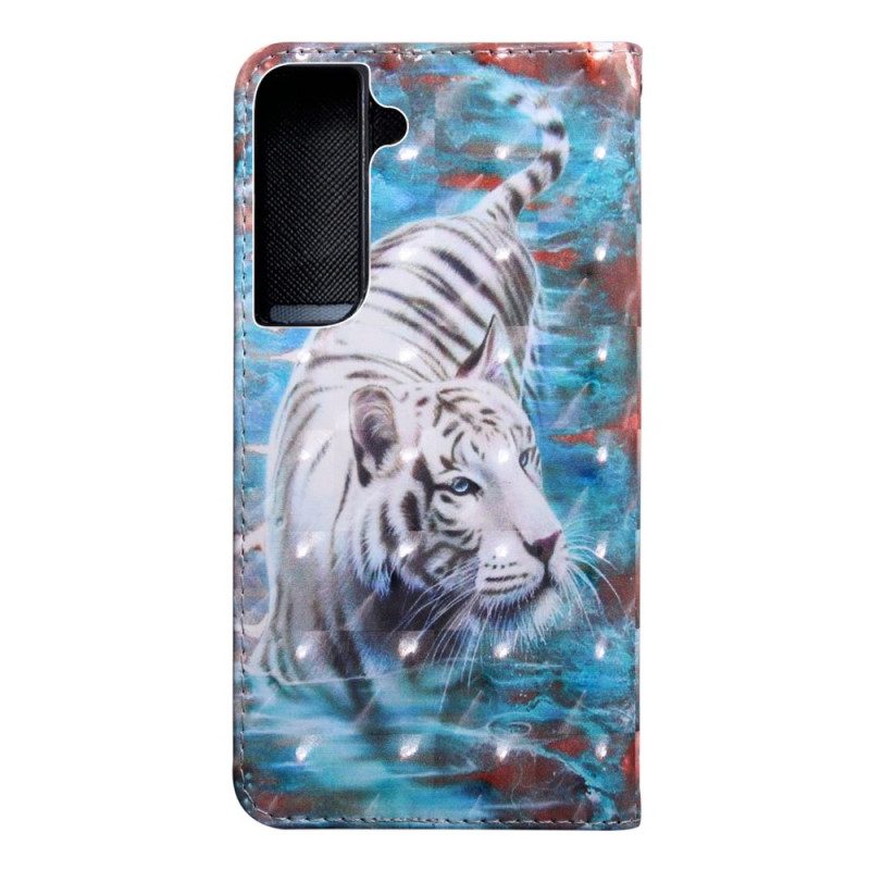 Flip Case Für Samsung Galaxy S22 5G Lucian Der Tiger