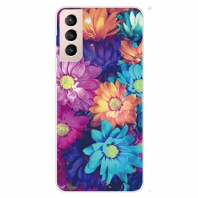 Handyhülle Für Samsung Galaxy S22 5G Flexible Blumen