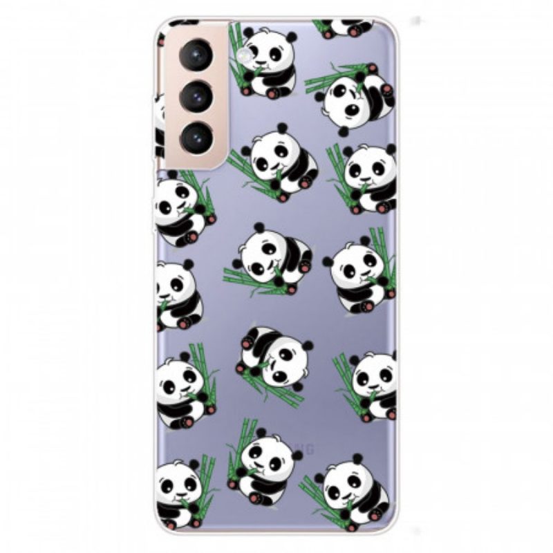 Handyhülle Für Samsung Galaxy S22 5G Kleine Pandas