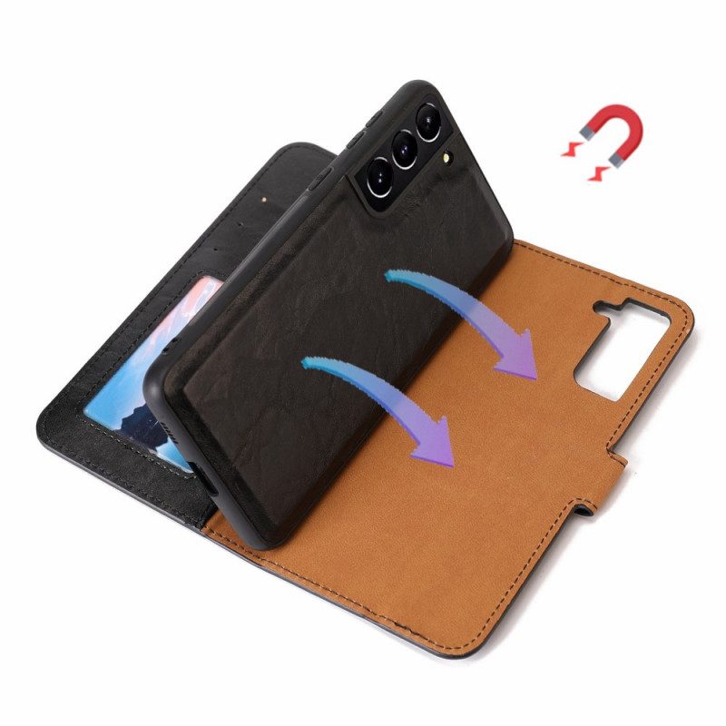 Hülle Flip Case Für Samsung Galaxy S22 5G Abnehmbar