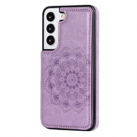 Hülle Für Samsung Galaxy S22 5G Kartenhalter Mit Mandala-print