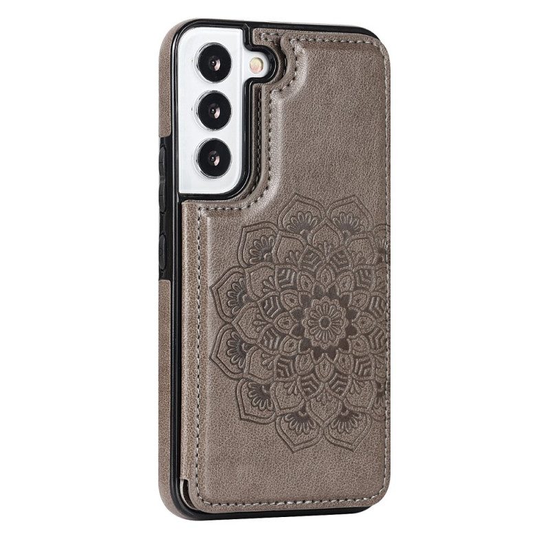 Hülle Für Samsung Galaxy S22 5G Kartenhalter Mit Mandala-print