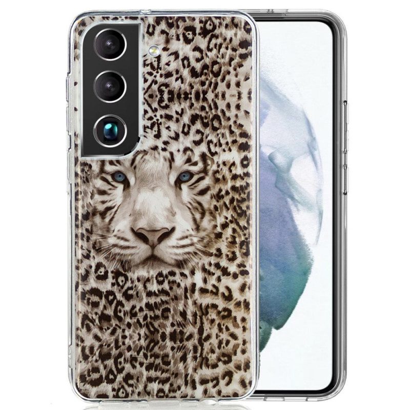 Hülle Für Samsung Galaxy S22 5G Leopard Fluoreszierend