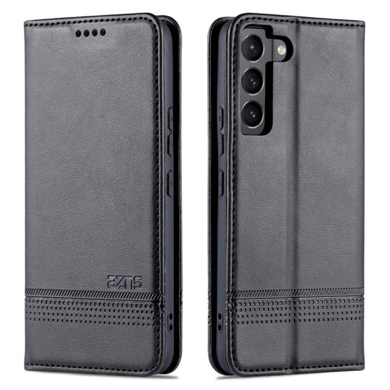 Schutzhülle Für Samsung Galaxy S22 5G Flip Case Azns Leder-styling