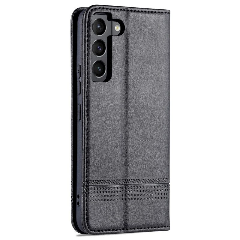 Schutzhülle Für Samsung Galaxy S22 5G Flip Case Azns Leder-styling