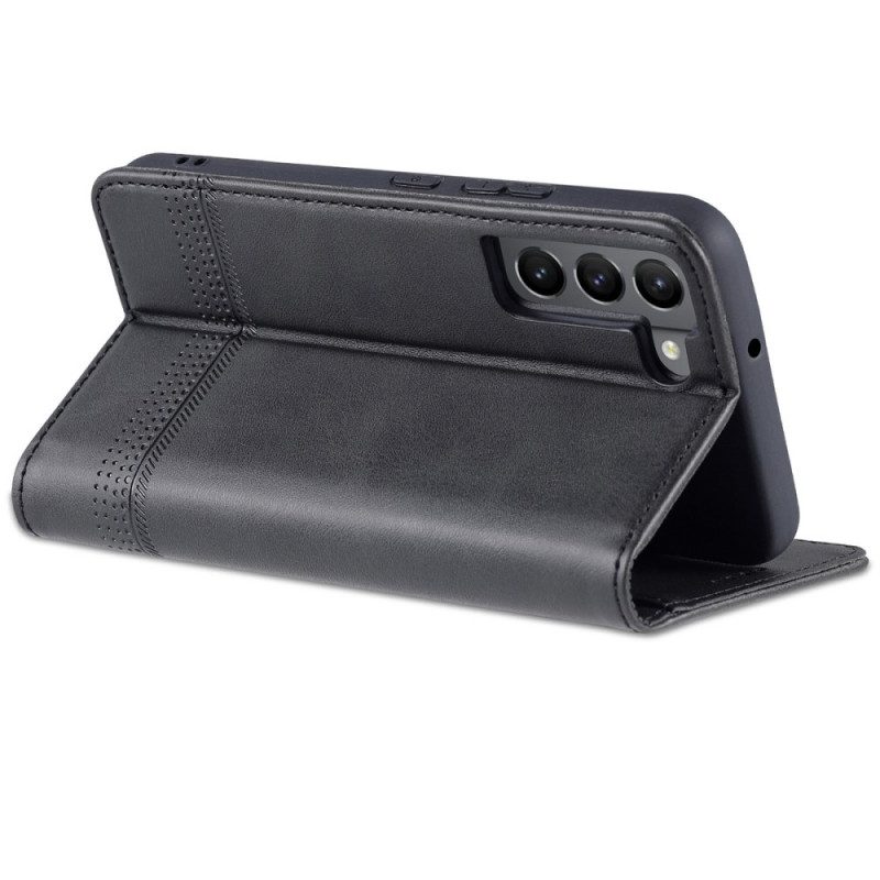 Schutzhülle Für Samsung Galaxy S22 5G Flip Case Azns Leder-styling