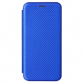 Schutzhülle Für Samsung Galaxy S22 5G Flip Case Kohlefaser