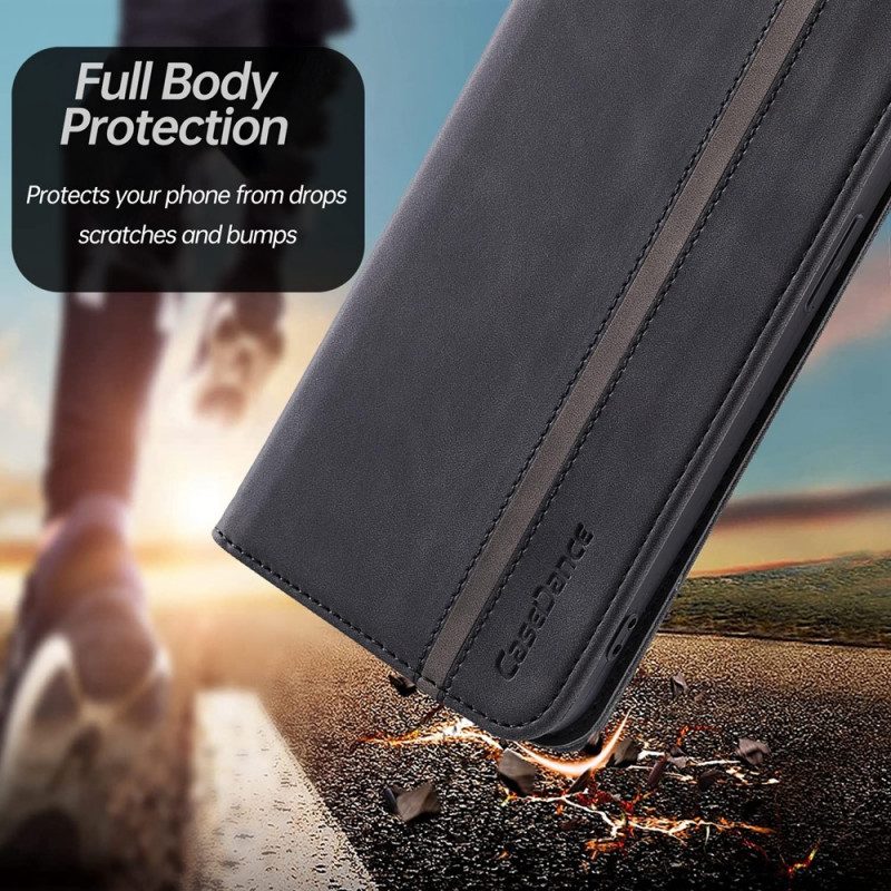 Schutzhülle Für Samsung Galaxy S22 5G Flip Case Kunstlederetui