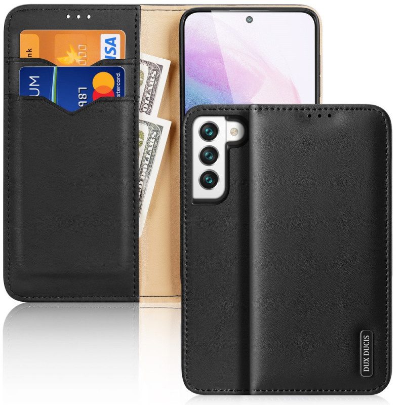 Schutzhülle Für Samsung Galaxy S22 5G Flip Case Rfid Dux Ducis