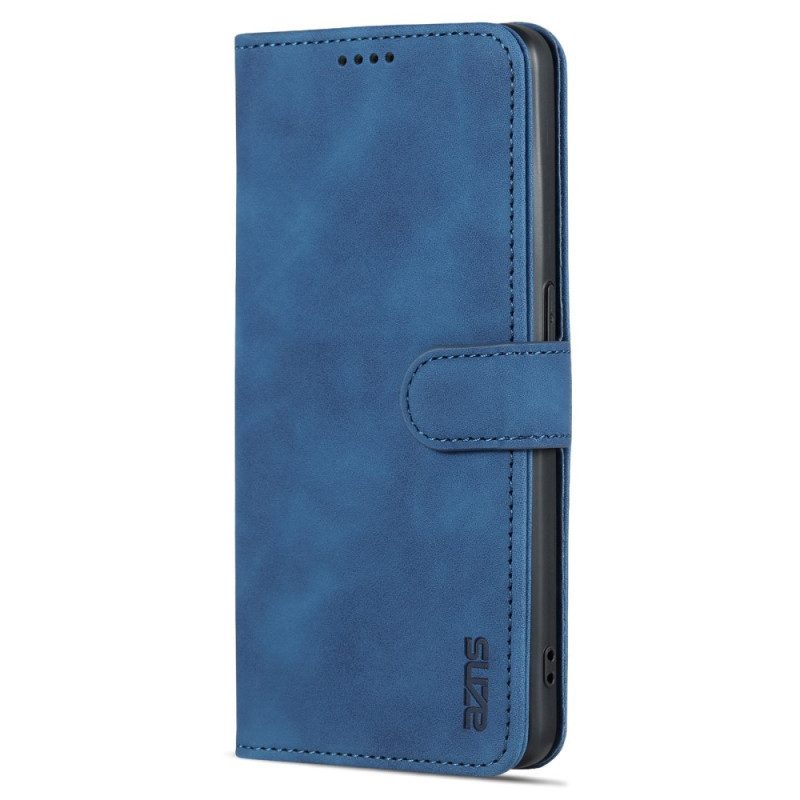 Flip Case Für Oppo Reno 8 Lite Azns Leder-styling