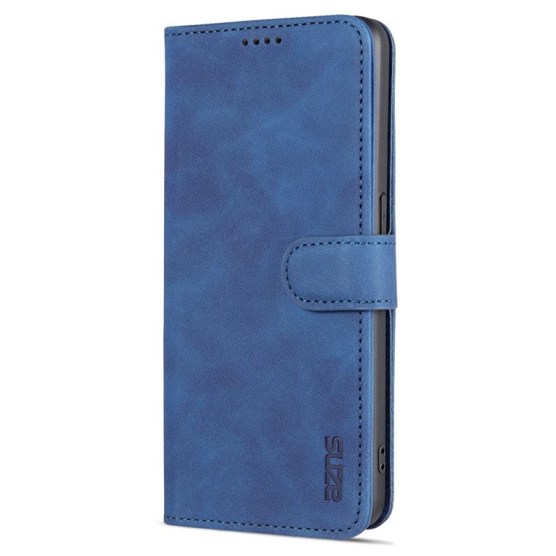 Flip Case Für Oppo Reno 8 Lite Azns Leder-styling