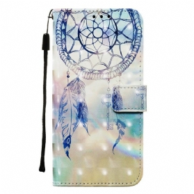 Flip Case Für Samsung Galaxy A71 Aquarell-traumfänger