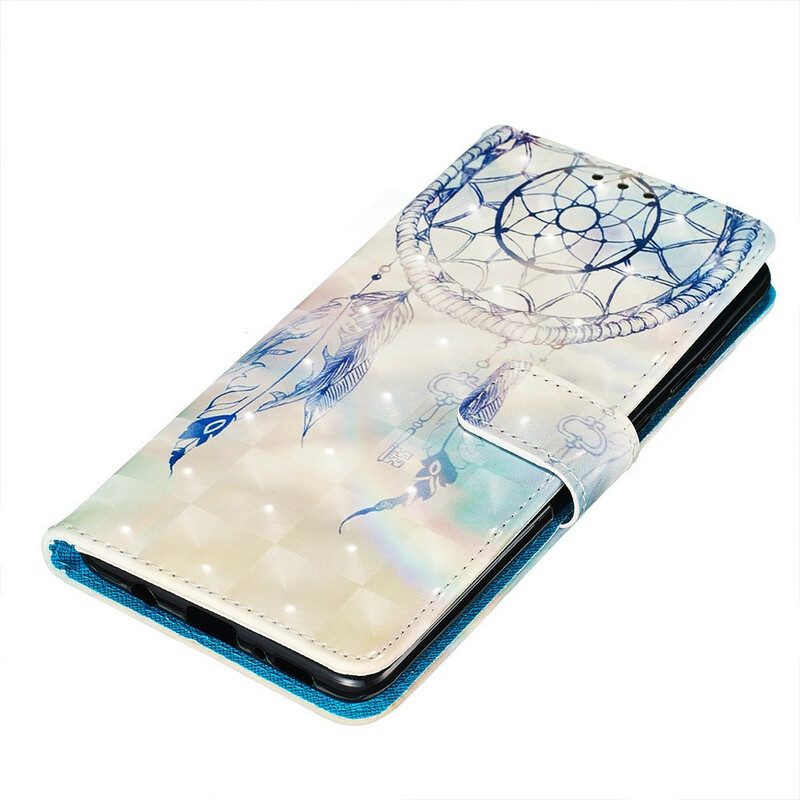 Flip Case Für Samsung Galaxy A71 Aquarell-traumfänger