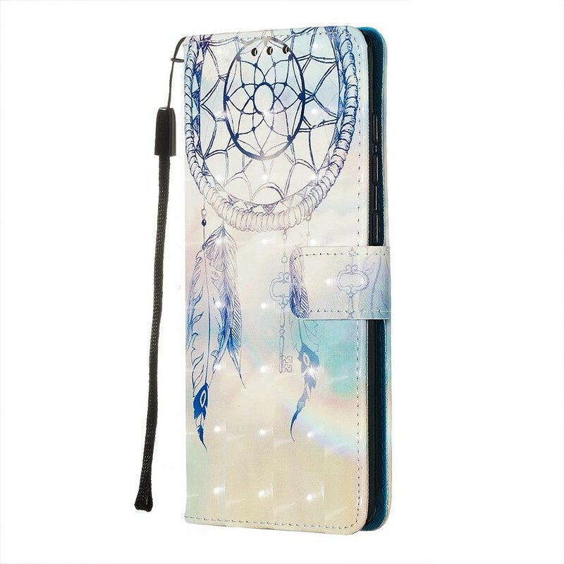 Flip Case Für Samsung Galaxy A71 Aquarell-traumfänger