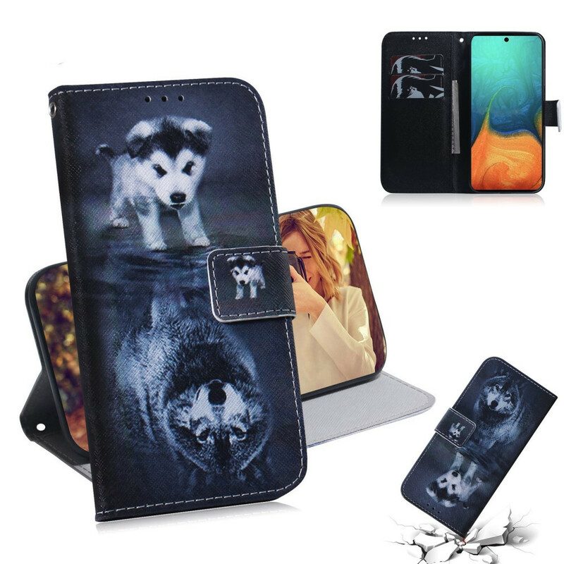 Flip Case Für Samsung Galaxy A71 Ernesto Der Wolf