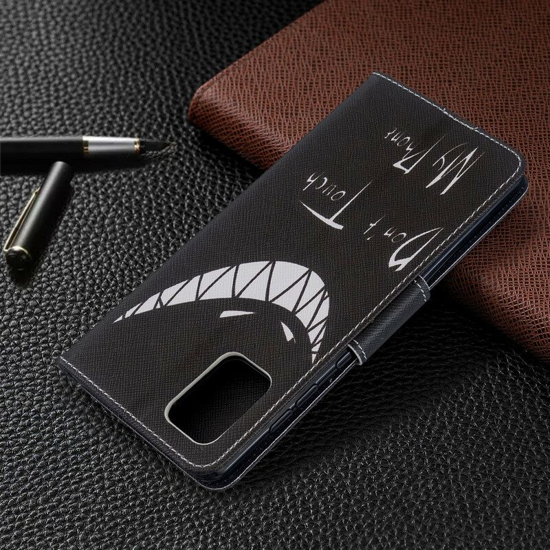 Flip Case Für Samsung Galaxy A71 Teufelstelefon