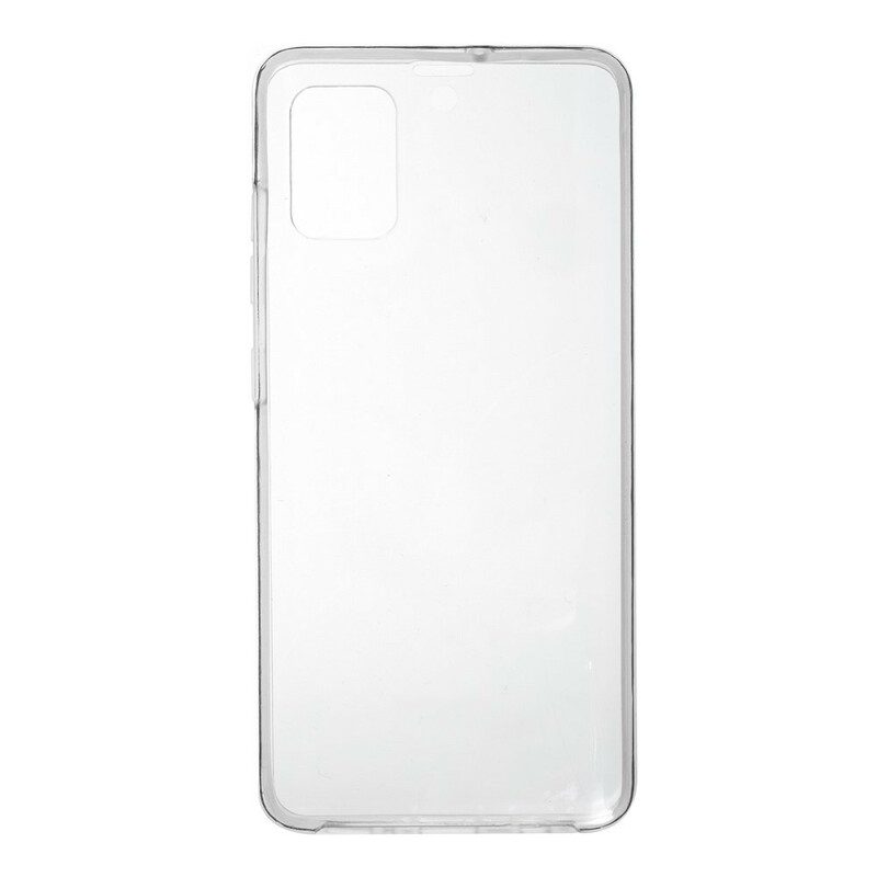 Handyhülle Für Samsung Galaxy A71 Transparent 2 Abnehmbare Teile