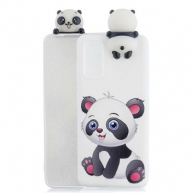 Hülle Für Samsung Galaxy A71 3d Süßer Panda