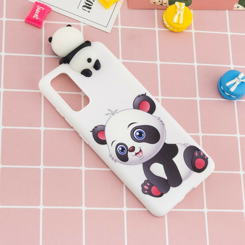 Hülle Für Samsung Galaxy A71 3d Süßer Panda