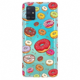 Hülle Für Samsung Galaxy A71 Ich Liebe Donuts