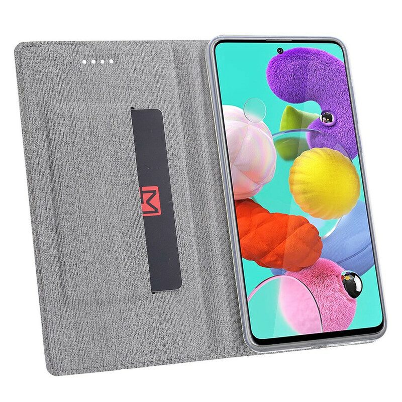 Schutzhülle Für Samsung Galaxy A71 Flip Case Strukturiertes Vili Dmx