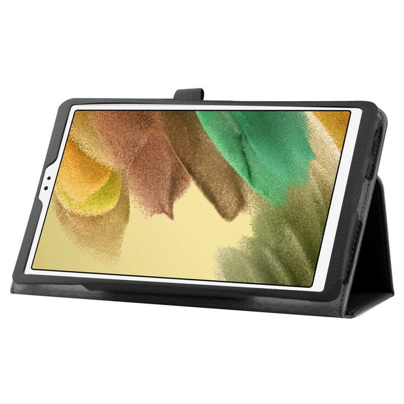 Case Für Samsung Galaxy Tab A7 Lite 2 Klappen Aus Litschi-kunstleder