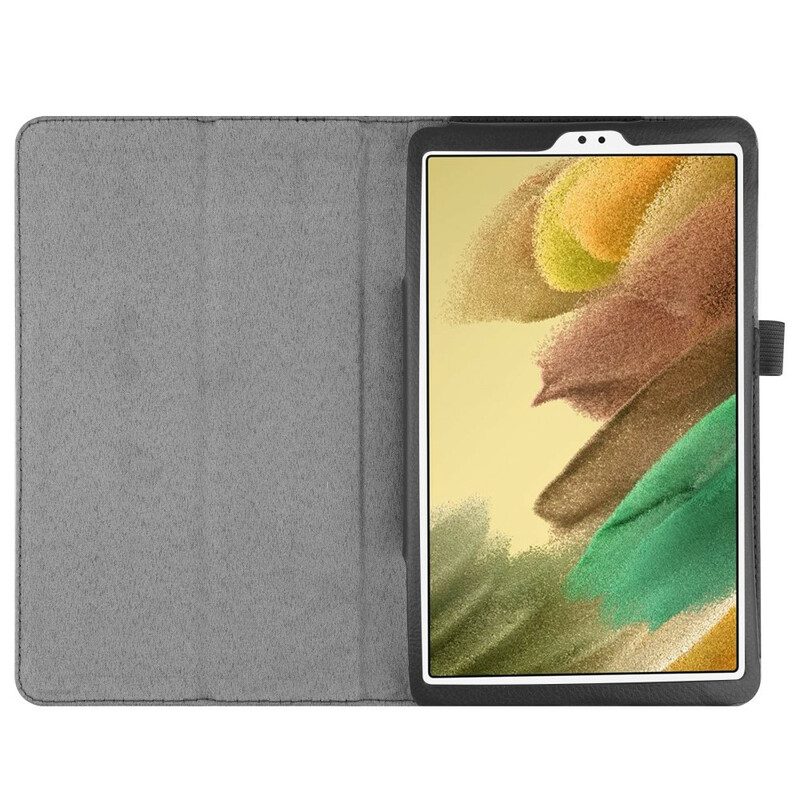 Case Für Samsung Galaxy Tab A7 Lite 2 Klappen Aus Litschi-kunstleder