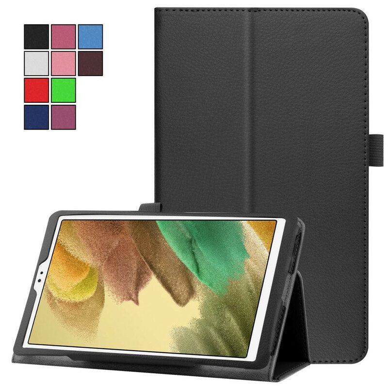 Case Für Samsung Galaxy Tab A7 Lite 2 Klappen Aus Litschi-kunstleder