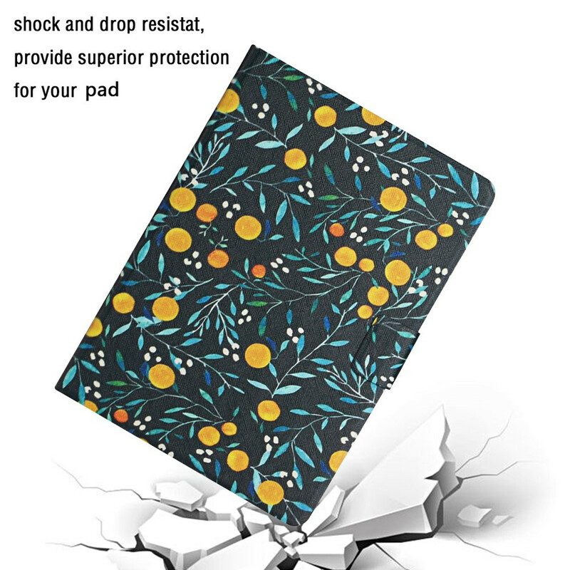 Flip Case Für Samsung Galaxy Tab A7 Lite Blumen Blumen Blumen