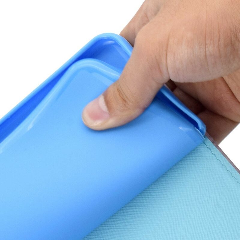 Flip Case Für Samsung Galaxy Tab A7 Lite Eiffelturm-fahrrad