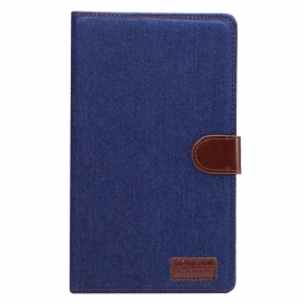 Flip Case Für Samsung Galaxy Tab A7 Lite Jeans