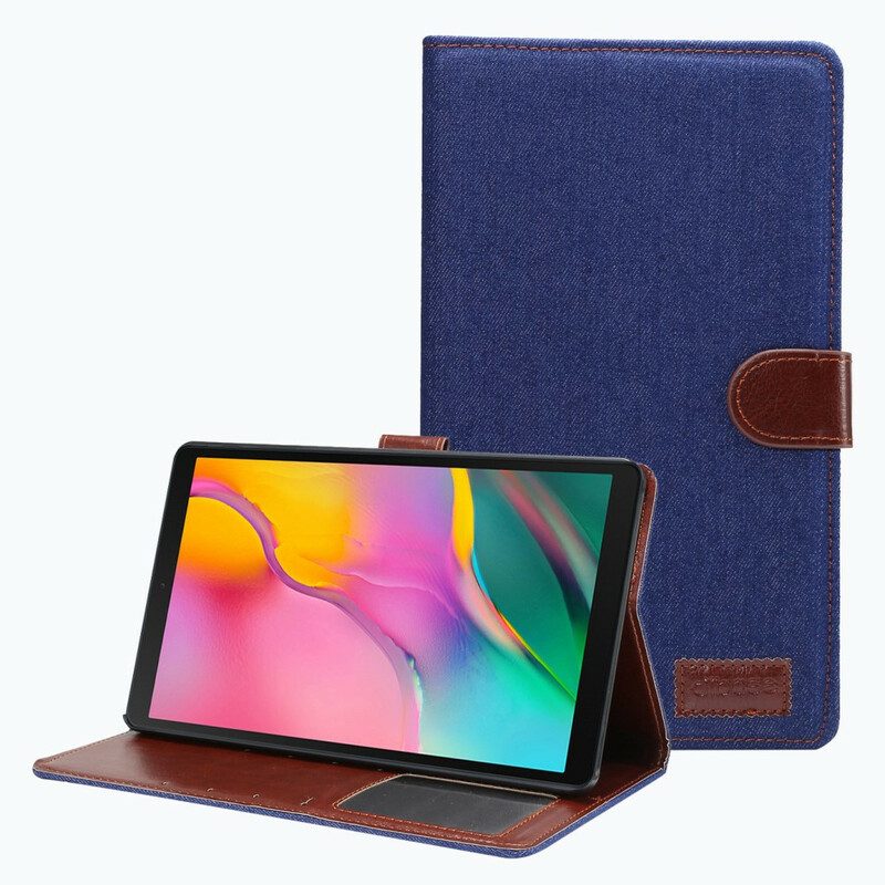 Flip Case Für Samsung Galaxy Tab A7 Lite Jeans