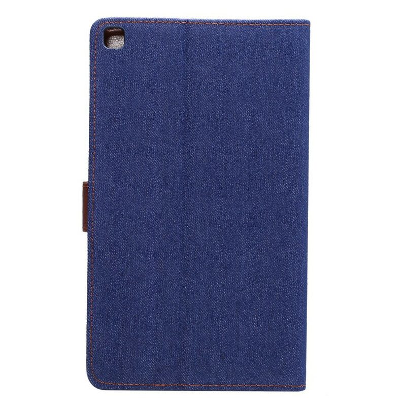 Flip Case Für Samsung Galaxy Tab A7 Lite Jeans