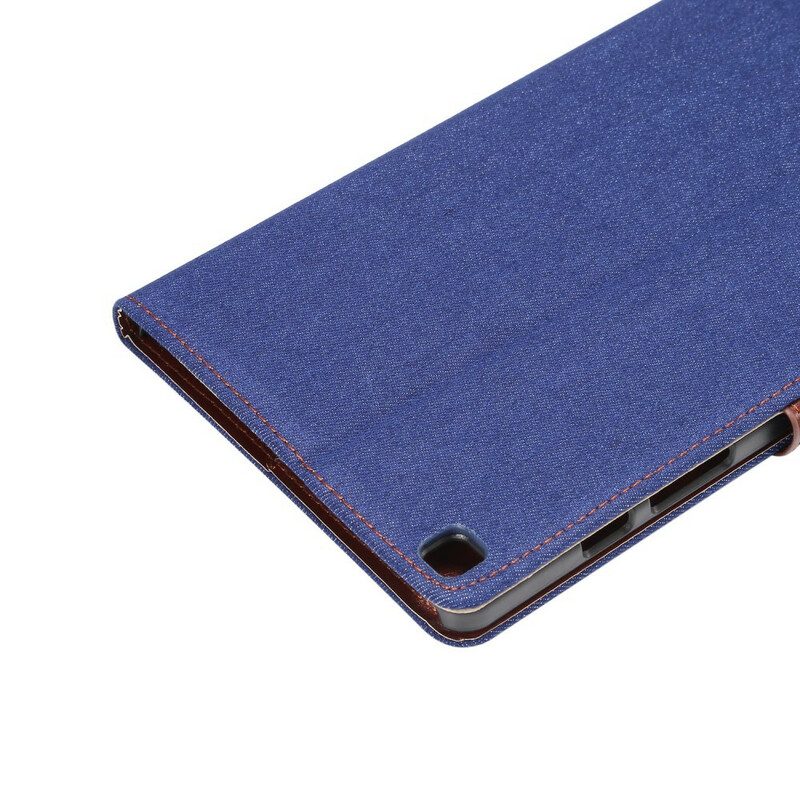 Flip Case Für Samsung Galaxy Tab A7 Lite Jeans