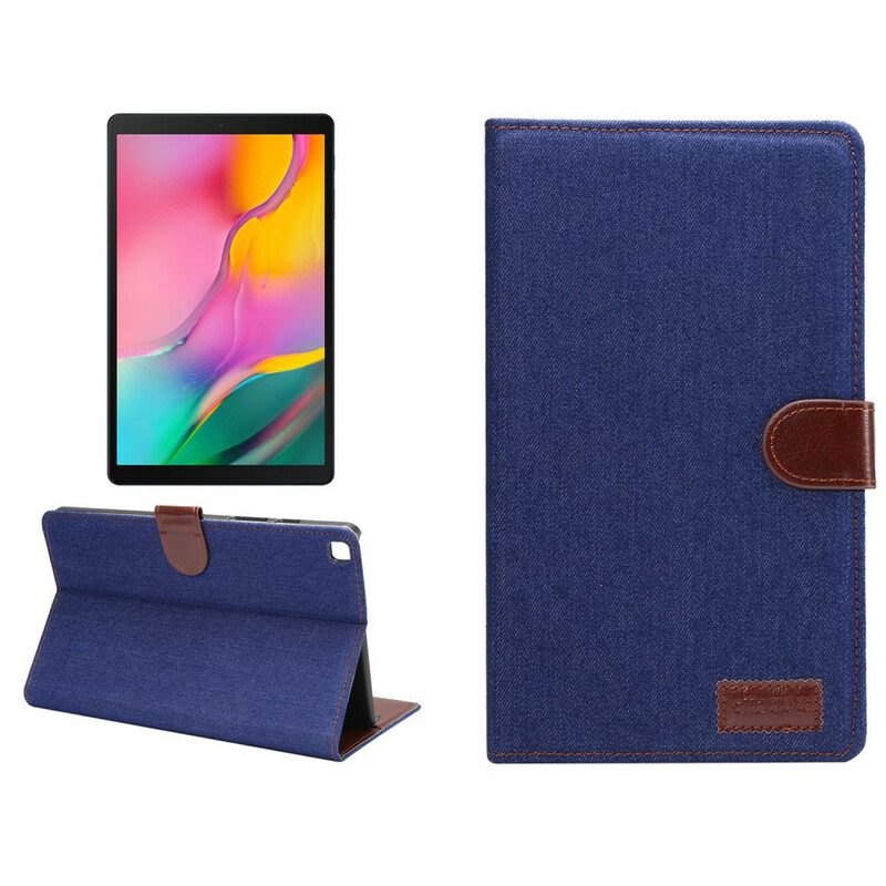 Flip Case Für Samsung Galaxy Tab A7 Lite Jeans