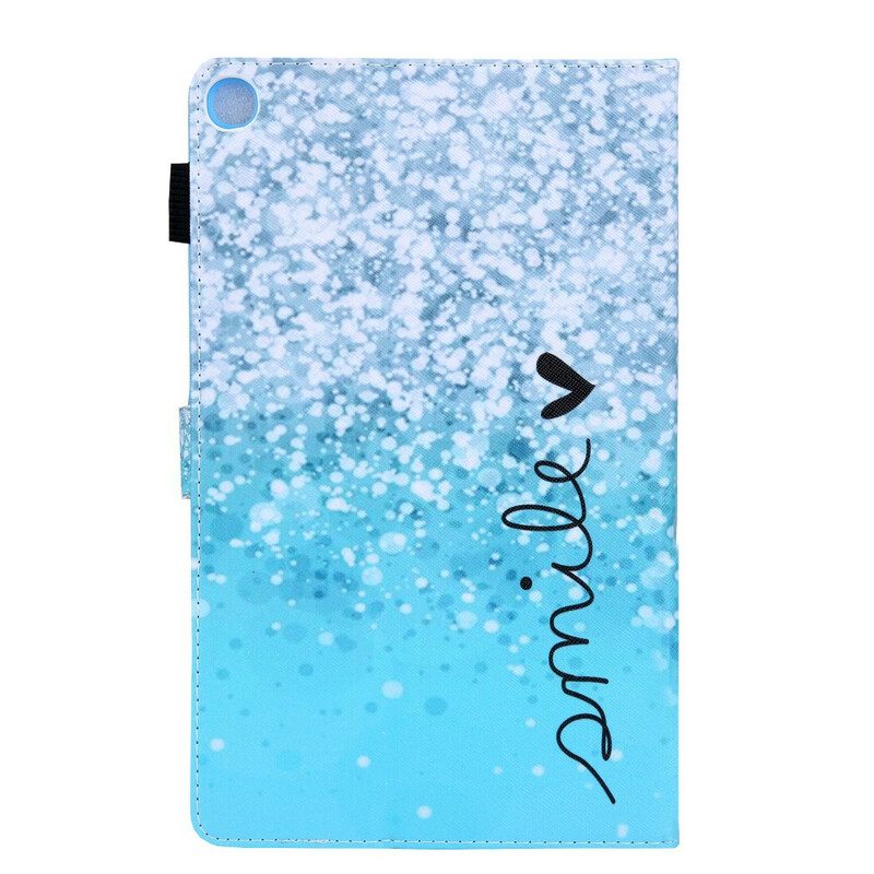 Flip Case Für Samsung Galaxy Tab A7 Lite Paillettenelement